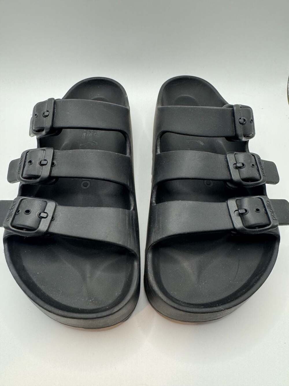 Papillio by Birkenstock Florida Flex Platform Size 35 Black EVA Sandals